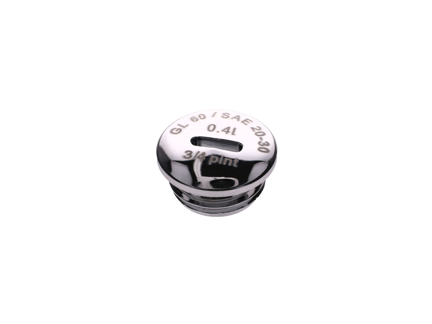 Șurub capac cutie de viteze aspect cromat plastic pentru Simson S51, S53, S70, S83, SR50, SR80, KR51/2 Schwalbe și alte modele
