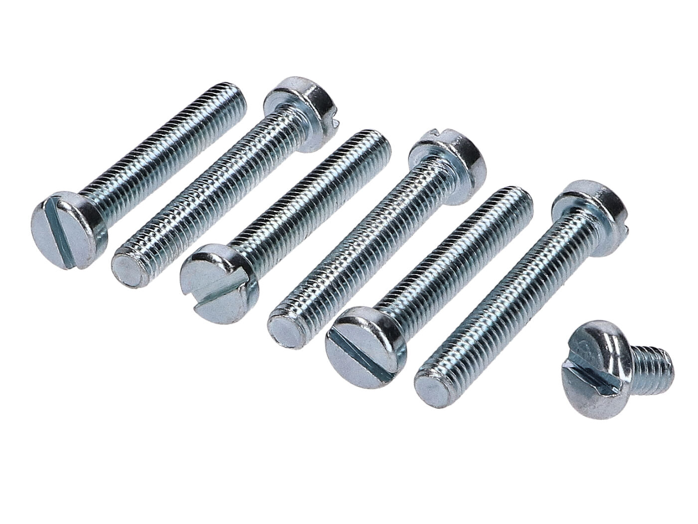 Set șuruburi capac ambreiaj 7 piese pentru Simson S51, S53, S70, S83, SR50, SR80, KR51/2 și alte modele