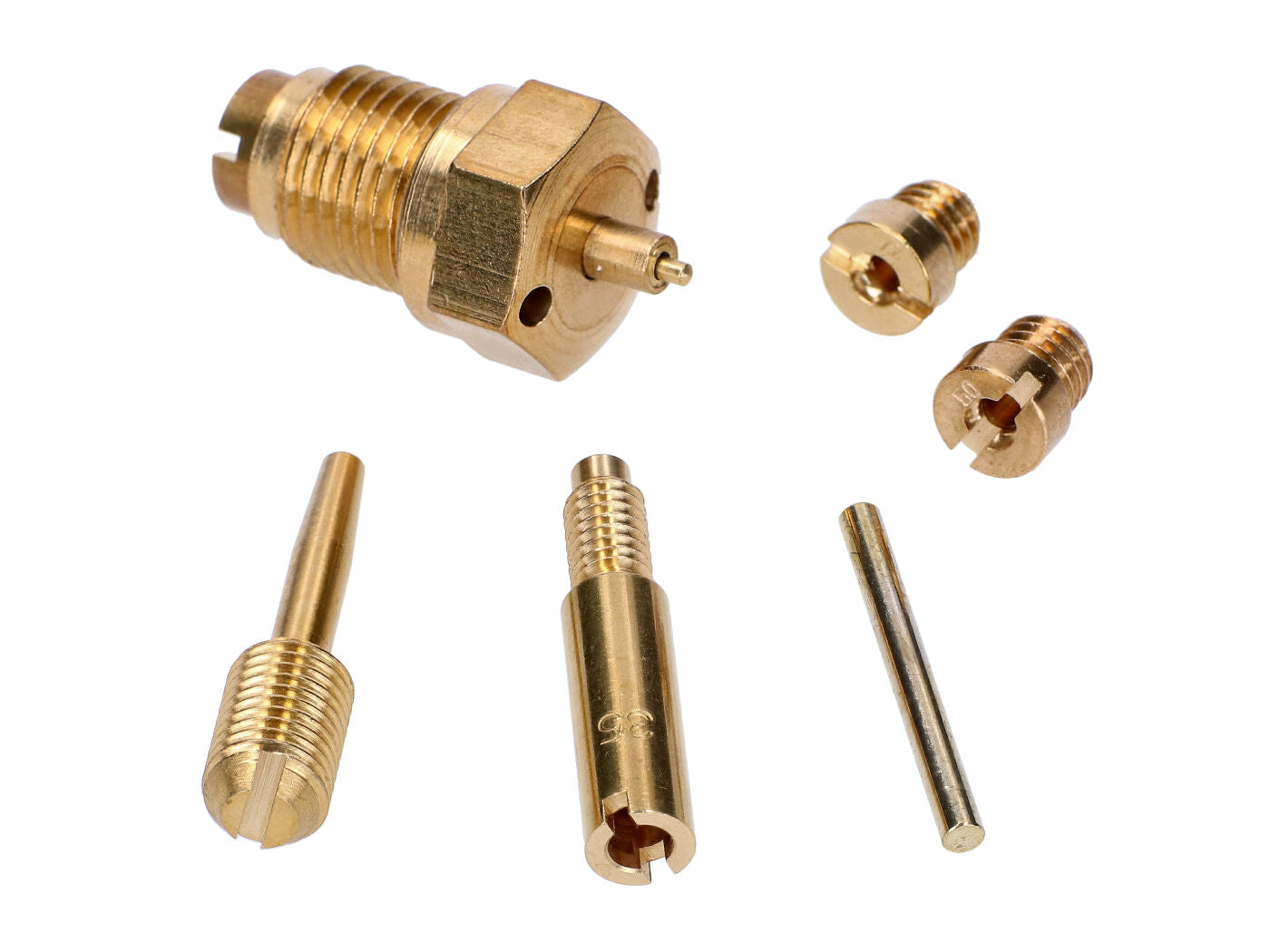 Kit reparație carburator 16N1-11 în 6 piese pentru Simson S51, S53, S70, S83, SR50, SR80 și alte modele