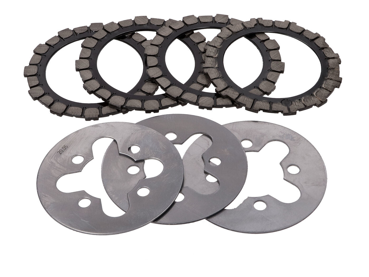 Set discuri ambreiaj pentru Simson S50, SR4-1, SR4-2, SR4-3, SR4-4, KR50/1, Schwalbe, Star, Sperber, Spatz, Habicht
