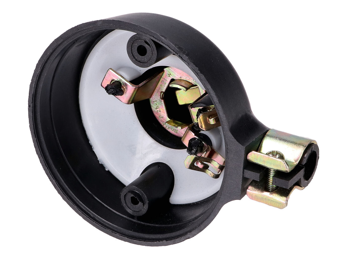 Suport / Carcasă Semnalizare 80mm Rotund Negru pentru Simson SD50 Albatros, S51, SR 50, S70, SR 80