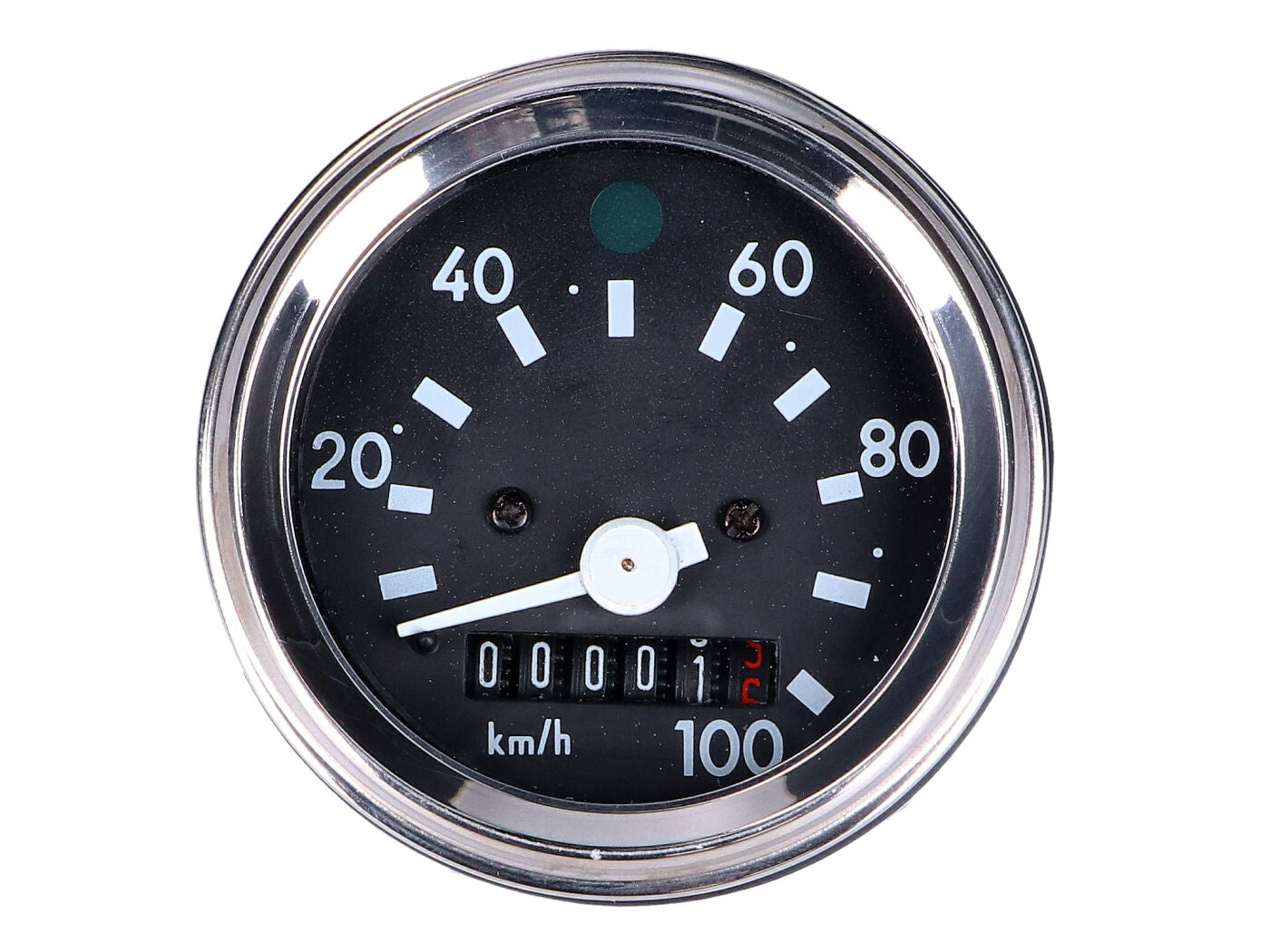 Tahometru AKA Electric rotund 60mm pentru Tomos, Vespa Mofa, MBK, Simson și alte modele