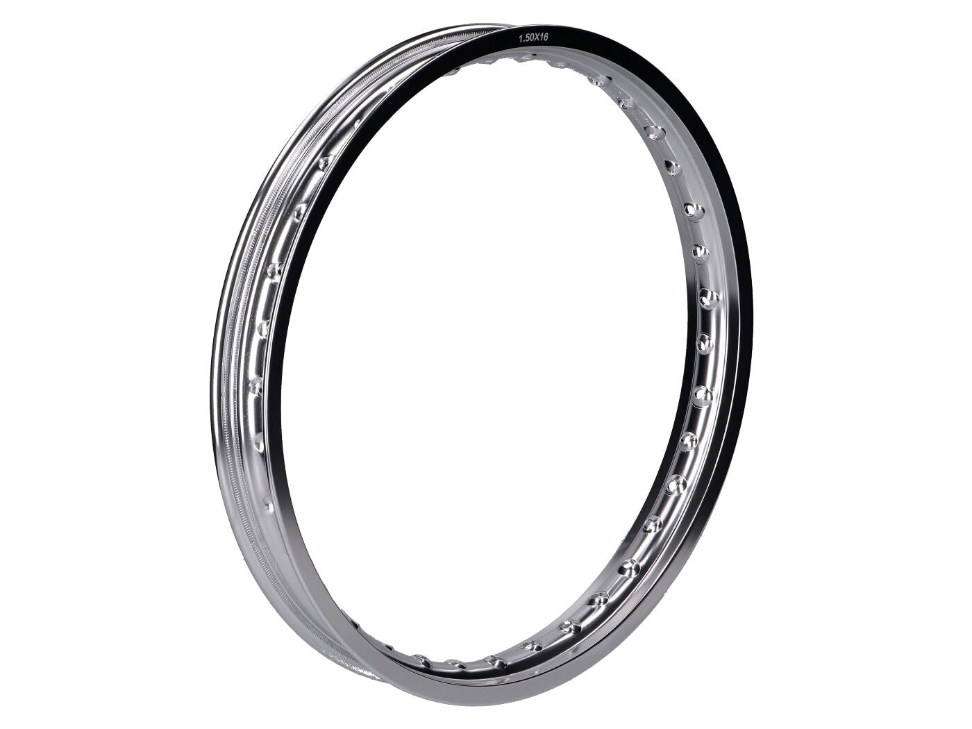 Jantă 1.50x16 inch aluminiu pentru Simson KR50 Schwalbe, KR51/1, KR51/2, S51, S53, S70 și alte modele
