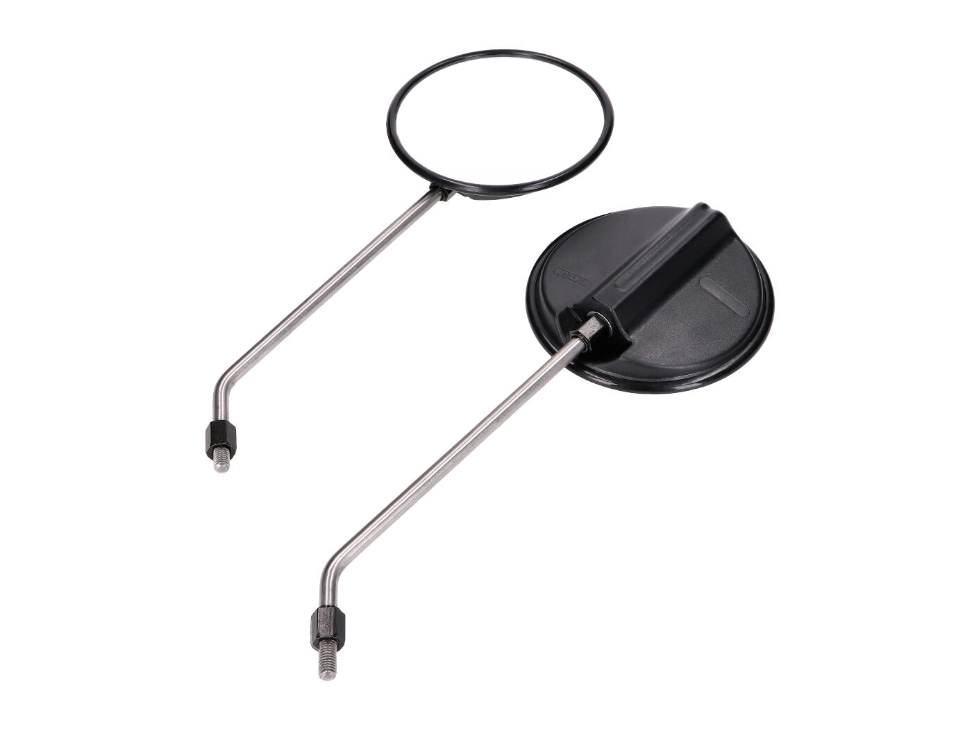Set oglinzi rotunde M8 120mm suport oțel pentru Simson S50, S51, S53, S70, S83, SR50, SR80, KR51/2