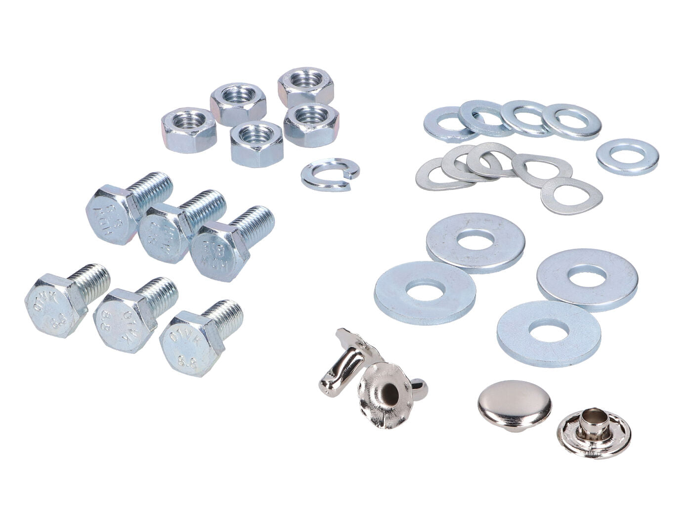 Set șuruburi și piese mici apărătoare noroi spate pentru Simson S51 / S51 Enduro, S70 / S70 Enduro
