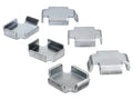 Set distanțiere saboti de frână 2x 1,0 - 1,5 - 2,0mm pentru Simson S50, S51, S53, S70, S83, SR50, SR80, KR51/2