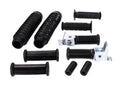 Set piese cauciuc cadru, schimbător, pedală de pornire, ghidon și furcă 10 piese pentru Simson S51, S53, S70, S83