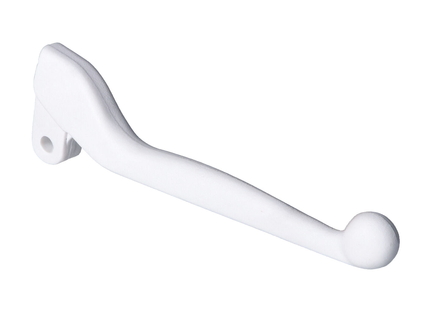 Manetă de frână fără armătură, plastic alb, pentru Simson S50, S51, S53, S70, S83, SR50, SR80, KR51/2