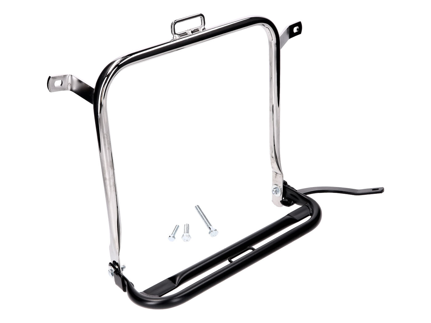 Suport lateral bagaje cromat dreapta pentru Simson S51, S70