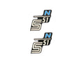 Folie / Autocolant S51 N negru-albastru deschis, 2 bucăți pentru Simson S51 / S51 Enduro