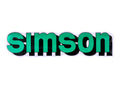 Folie inscripție / autocolant rezervor verde, negru pentru Simson S51 / S51 Enduro, S70 / S70 Enduro