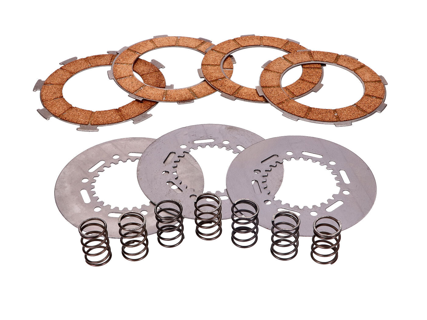Set discuri ambreiaj CIF ranforsat pentru Vespa Classic Cosa 1 125, Cosa 1 150, Cosa 1 200, Cosa 2 125, Cosa 2 150 și alte modele