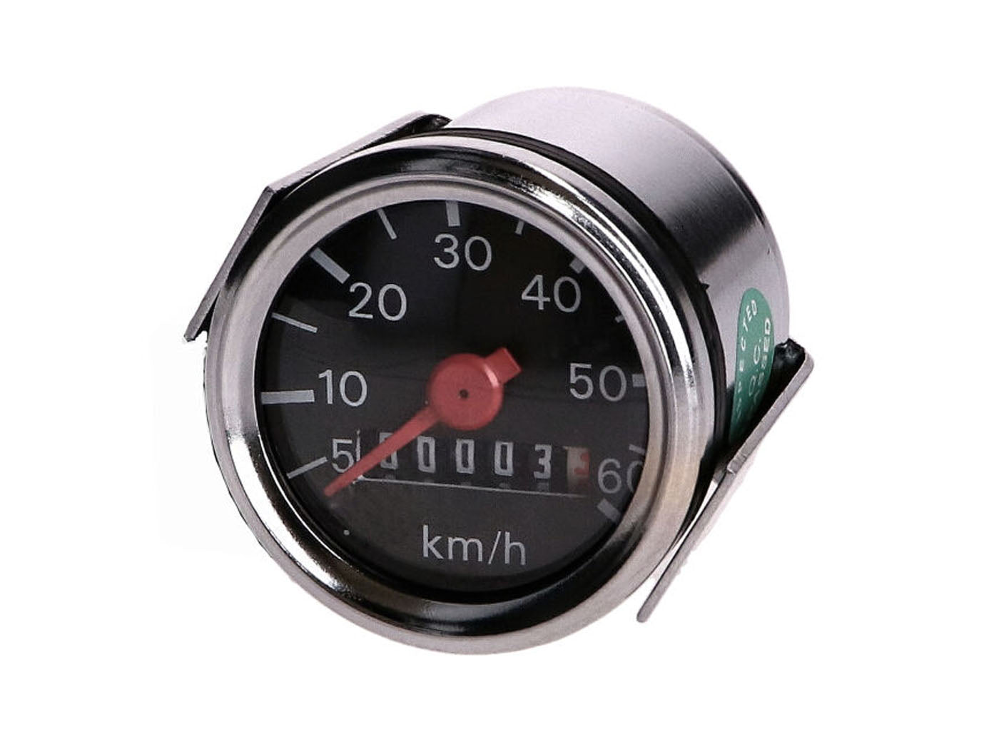 Ceasuri de bord Vitezometru universal 60 km/h negru 48mm pentru Hercules, Simson