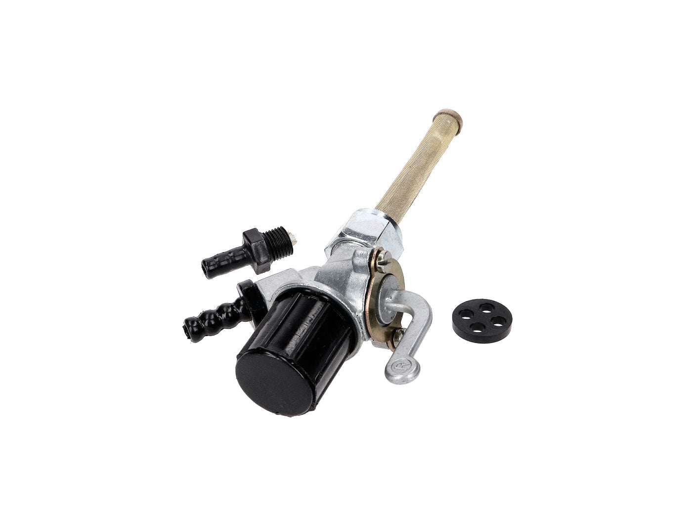 Robinet de benzină 101 Octane cu rezervor de apă negru pentru Simson S51 / S51 Enduro, S70 / S70 Enduro