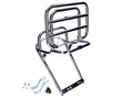Portbagaj Spate RMS Pliabil Cromat pentru Vespa Classic PK, V50, V90, Primavera ET3 și alte modele