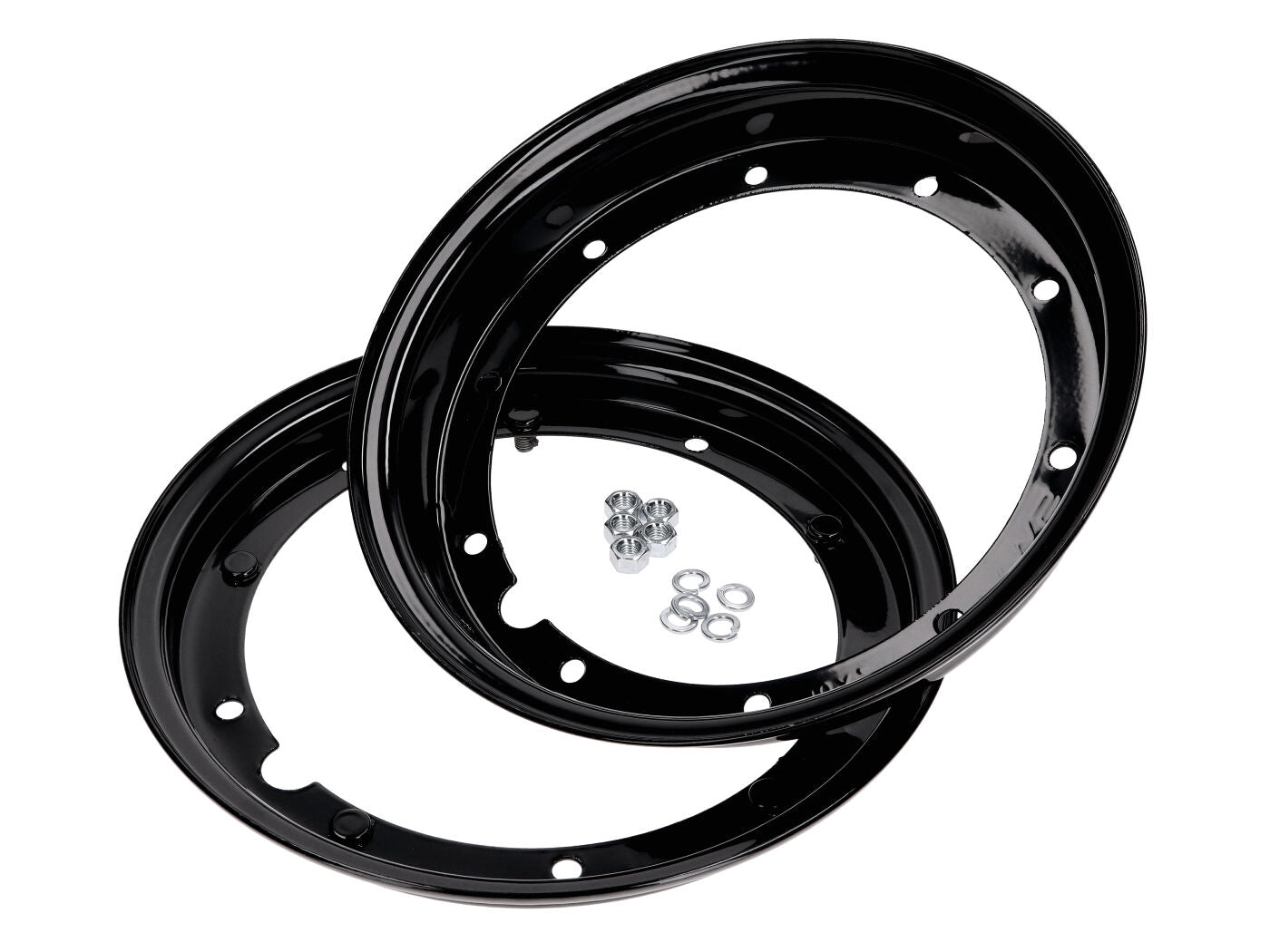 Jantă RMS 10 inch 2.10x10 neagră pentru Vespa Classic, LML și alte modele