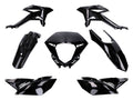 Kit carenaj negru 7 piese pentru Beta RR 50 Enduro, RR 50 Motard și alte modele 2012-
