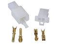 Set conectori reparație instalație electrică 2 pini 2,8mm 6 piese universal