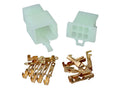 Set conectori reparație instalație electrică 6 pini 2,3mm 14 piese universal