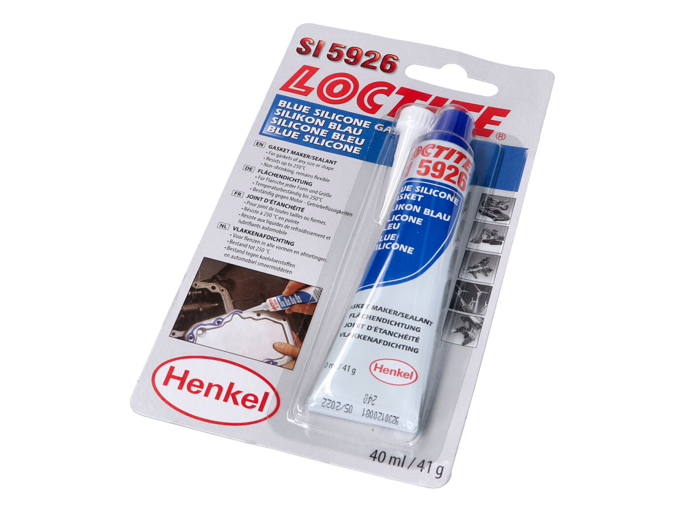 Pastă de etanșare Loctite 5926 albastră, rezistentă la ulei, 40ml - universal