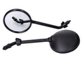 Set Oglinzi M8 Versiune Scurtă Negru pentru Vespa GTS 125 ie, GTS 300 HPE