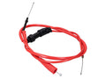 Cablu accelerație Doppler PTFE roșu pentru Derbi Senda 50 R, Senda DRD, Senda X-Race, Senda X-Treme și alte modele, Gilera SMT, RCR