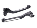 Set manete frână și ambreiaj Doppler CNC negru pentru Derbi Senda, Gilera RCR, SMT și alte modele