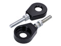Set tensionare lanț 101 Octane aluminiu negru anodizat 12mm pentru Puch, Simson, Sachs