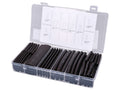 Set tuburi termocontractabile negre 142 bucăți autoadezive universal