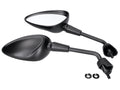 Set oglinzi 101 Octane M8 negru mat pentru Vespa Modern