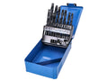 Set Burghie Silverline HSS 1-10mm 19 piese universal