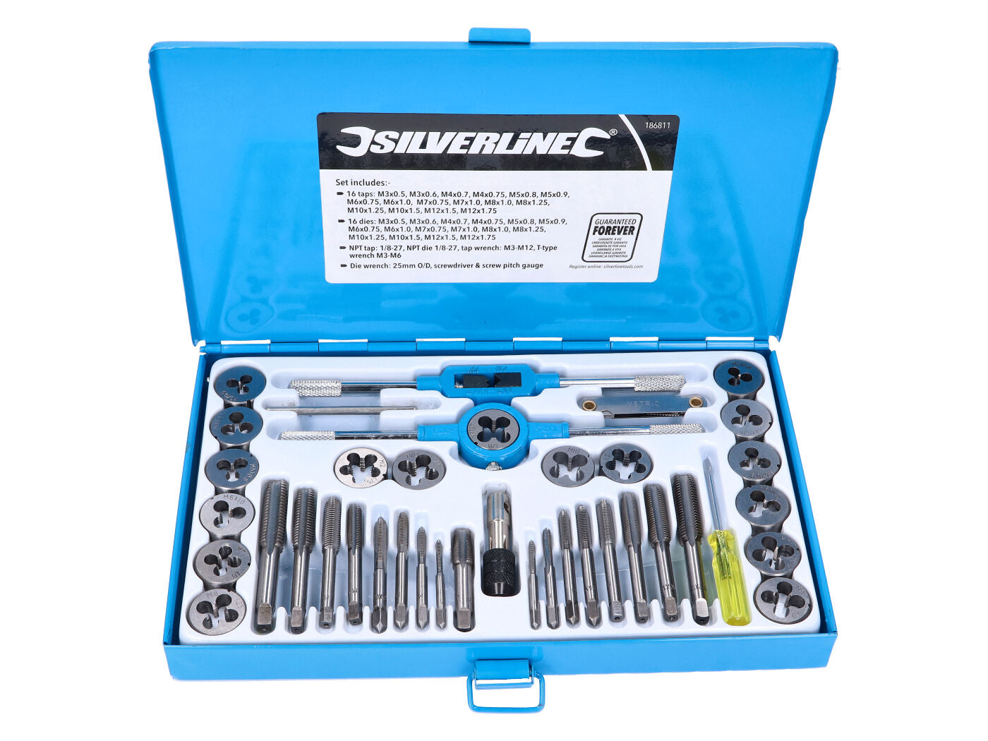 Set Filiere și Tarozi Silverline Expert 40 piese universal