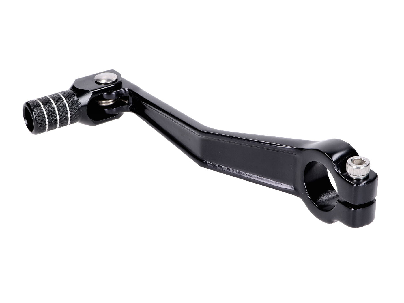 Pedală schimbător 101 Octane pliabilă aluminiu anodizat negru pentru Simson S51, S53, S70, S83