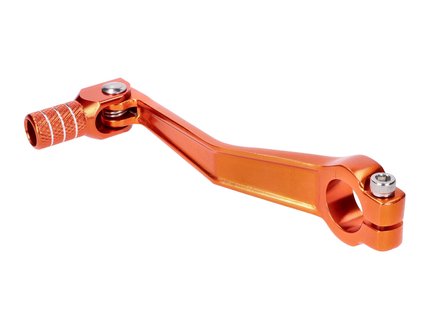 Pedală schimbător 101 Octane pliabilă din aluminiu anodizat portocaliu pentru Simson S51, S53, S70, S83
