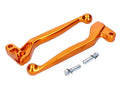 Set manete ambreiaj și frână 101 Octane ALU anodizat auriu pentru Simson S50, S51, S53, S70, S83, SR50, SR80