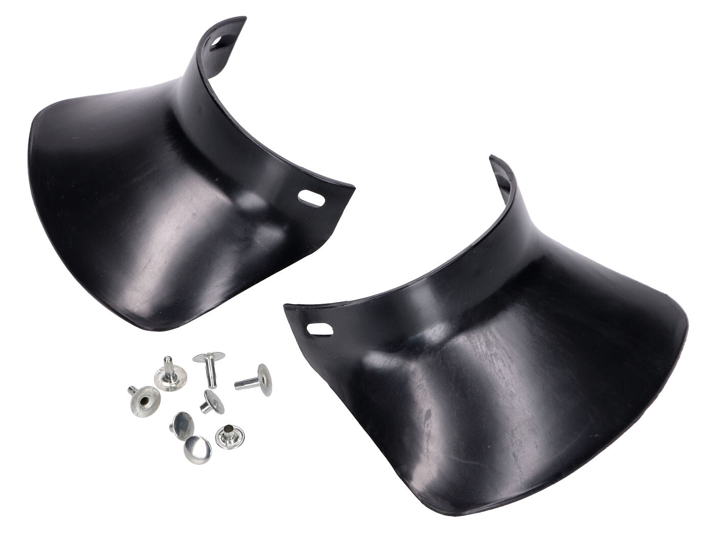 Set apărători de noroi 101 Octane plastic negru pentru Simson S51, S70