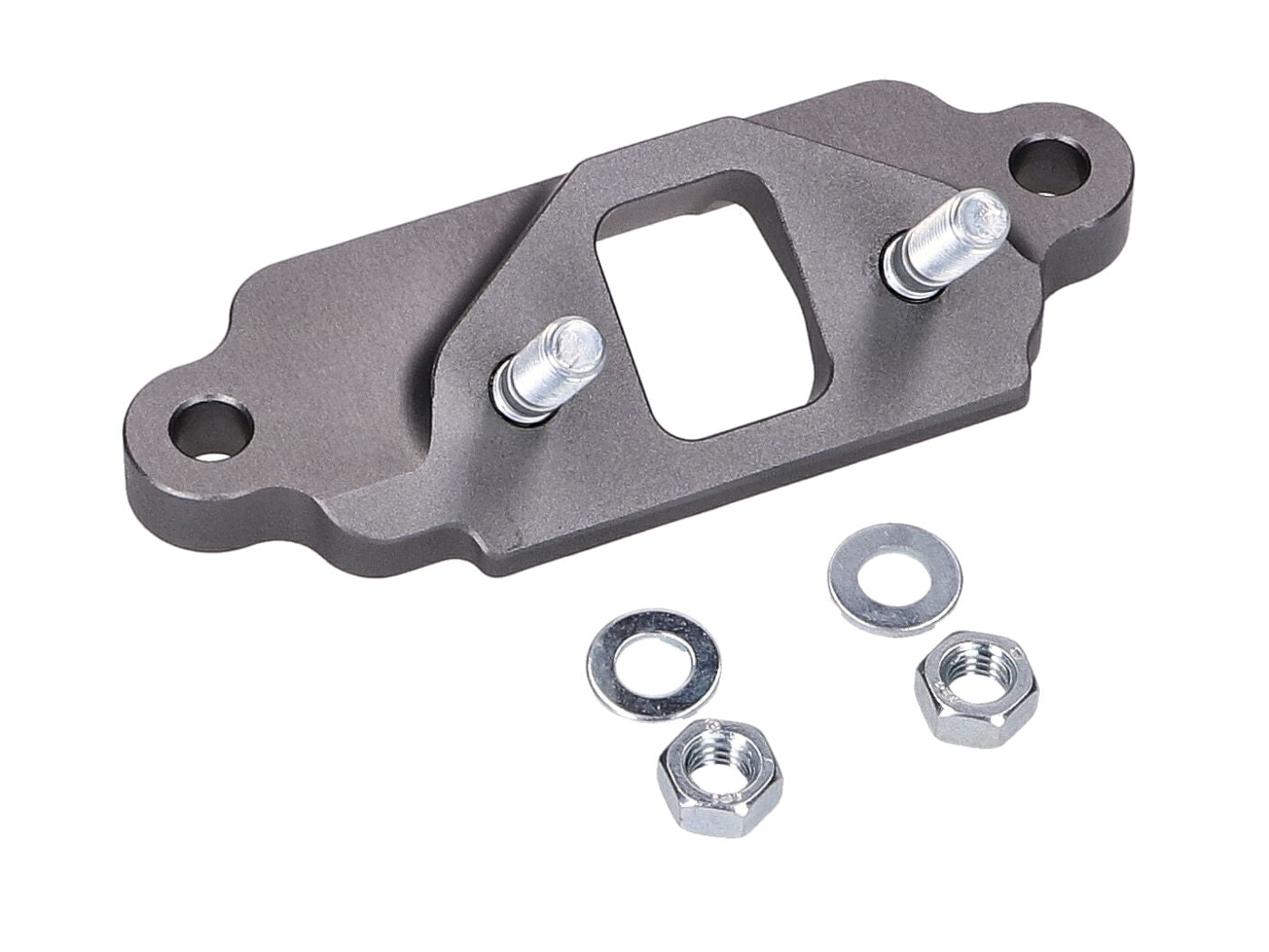 Flanșă intermediară Swiing 17mm bloc membrană CNC pentru Sachs 502, 50/2, 50/3, 50/4