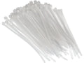 Coliere de plastic 140x3,6mm transparente - set 100 bucăți universal