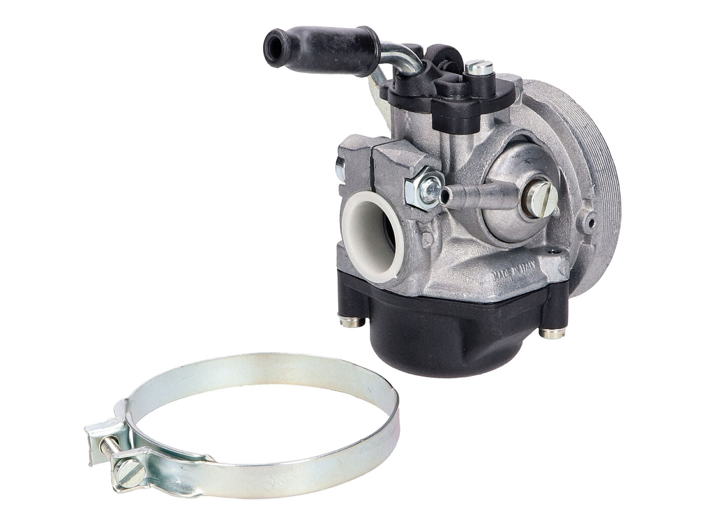 Carburator Tuning Dellorto SHA 14/12 P cu Bridă de Prindere pentru Moped universal