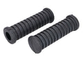 Set cauciucuri pedale 101 Octane negre cu striații transversale pentru Simson S51, S53, S70, S83