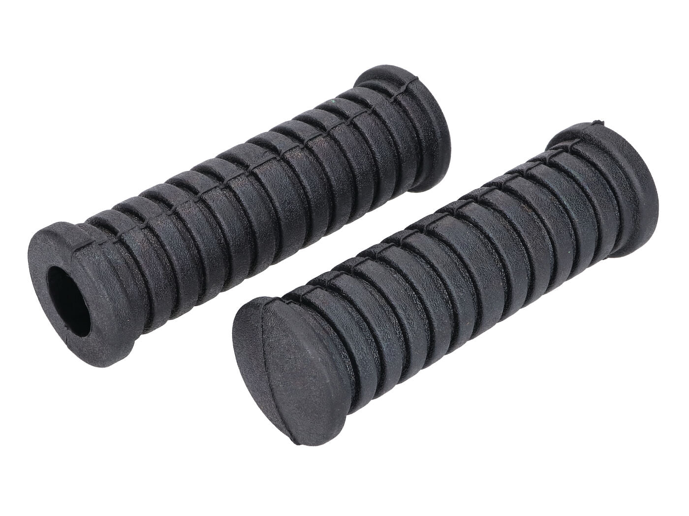 Set cauciucuri pedale 101 Octane negre cu striații transversale pentru Simson S51, S53, S70, S83