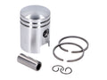 Set piston 38mm ax 12mm 50cc pentru Puch Maxi, Maxi S/N, Maxi L2A, Maxi K2, X30A, DS 50 și alte modele