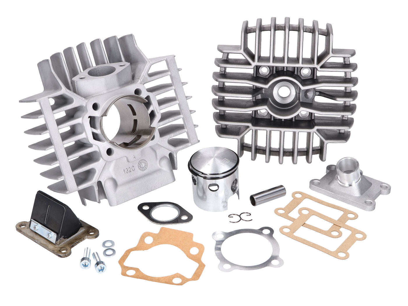Kit Cilindru Italkit Gilardoni cu Chiulasă și Membrană 47mm 74cc pentru Puch Condor Enduro 50, Monza M50 Sport