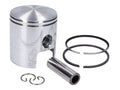 Kit piston pentru kit cilindru Gilardoni 74cc pentru Puch Condor Enduro 50, Monza M50 Sport 4 viteze