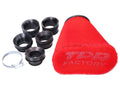 Filtru de aer tuning Top Performances TPR Factory roșu 28-43mm universal