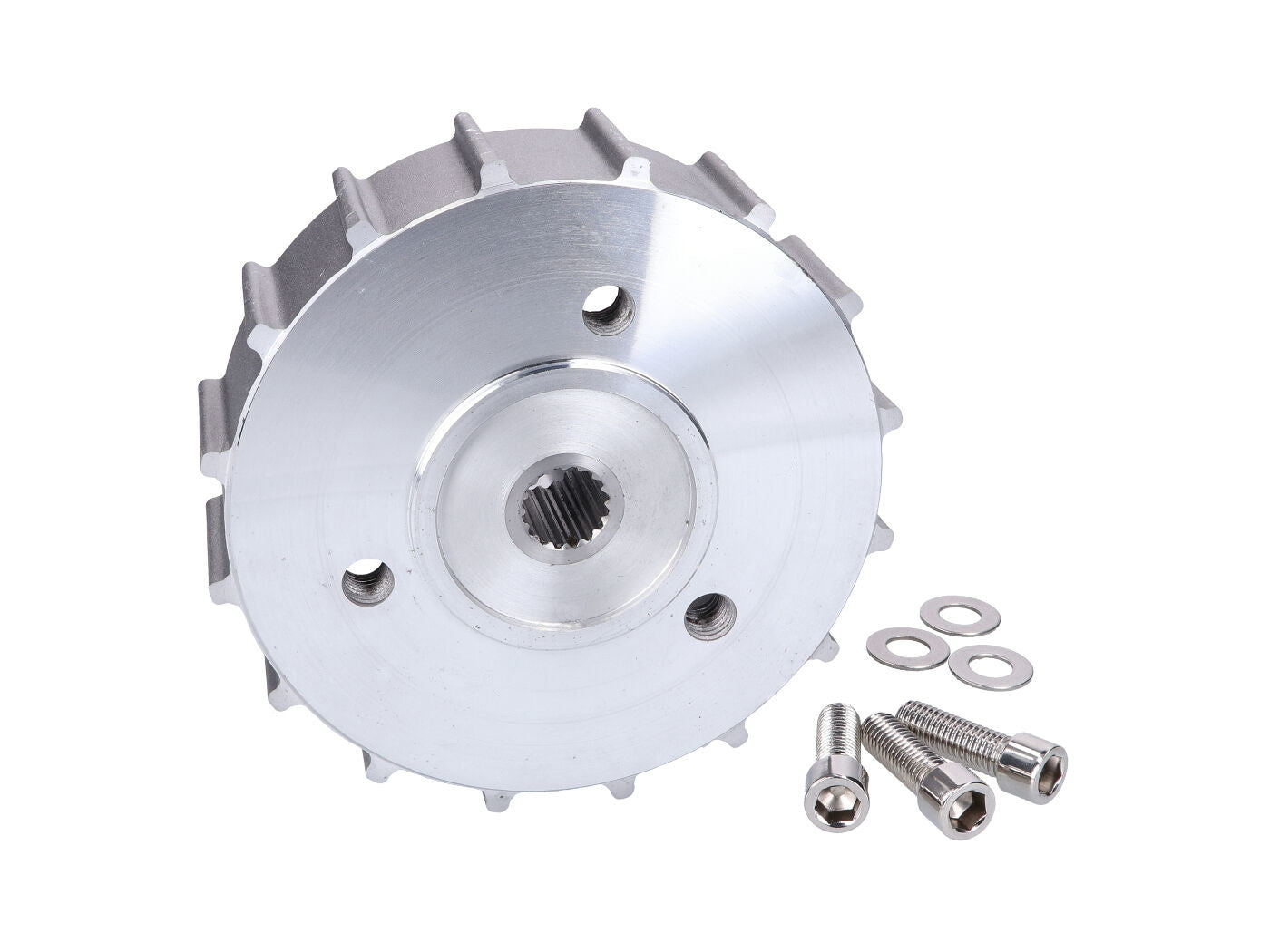 Adaptor Jantă Carenzi 13 inch 3 găuri pentru Yamaha, MBK, Aprilia, Benelli, Malaguti și alte mărci