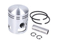Set piston Meteor 57.80 pentru Vespa Classic Cosa 150, P150X, PX150E, Lusso, P150S și LML Star, Stella 150 2T