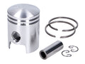 Set piston Meteor 38,6mm pentru Vespa 50 Sprinter SR, Vespa 50 S, PK 50 SS, Vespa 50 HP