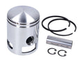 Set piston Meteor 53.3mm pentru Vespa PX 125, Cosa 125, PX 125 T5, LML Star 125 și alte modele 2T