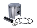 Set piston Meteor 60,6mm mărimea D 150cc pentru Piaggio Skipper, SKR 125/150, TPH 125, Aprilia SR și alte modele